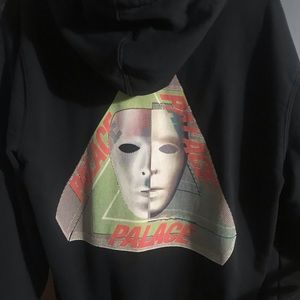 palace tri bury hoodie